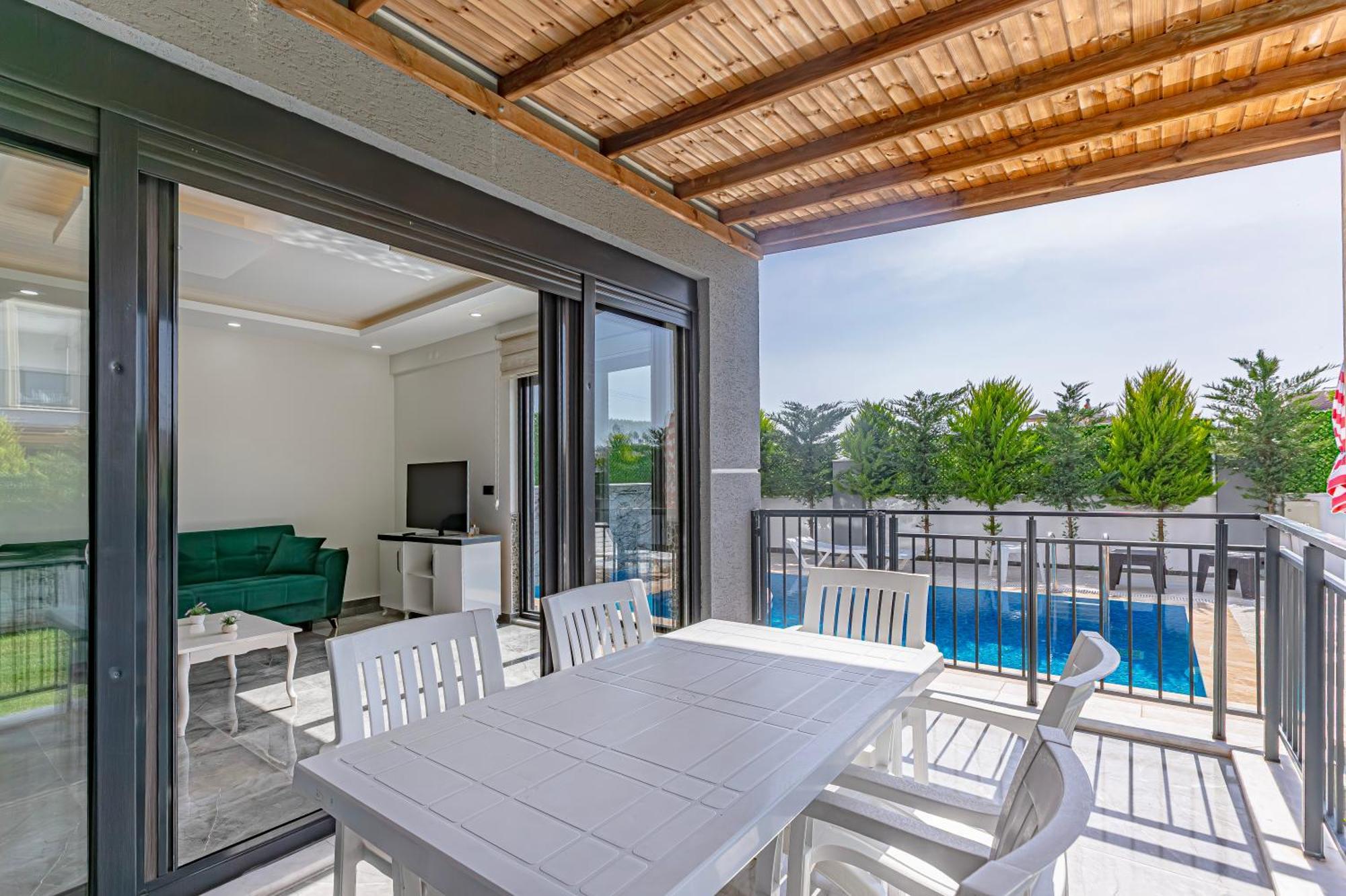 Villa Tosun เบเลก ภายนอก รูปภาพ